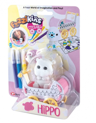 Fuzzi Strollers - Hippo (£5.99)